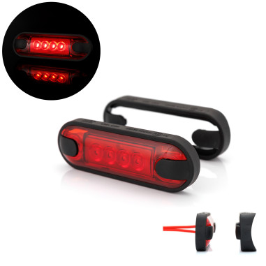 PIROS LED jelzőlámpa LD 3212