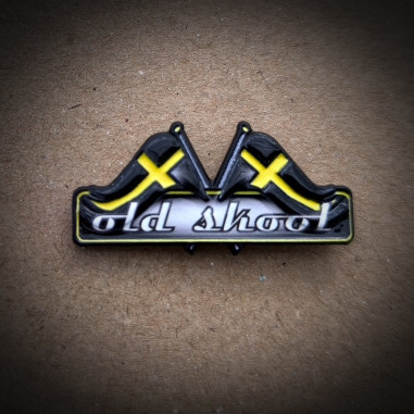 PIN'S "OLD SKOOL FLAGS"