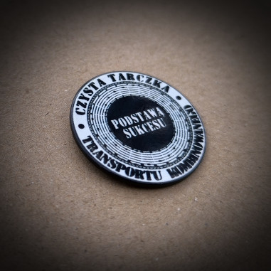 PIN "CZYSTA TARCZKA - TACHO"