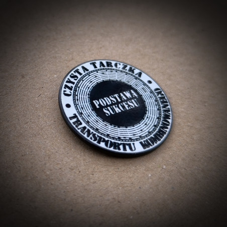 PIN "CZYSTA TARCZKA - TACHO"