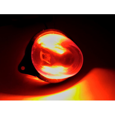 DISCO - STROBE RÖD LAMPA INRE BELYSNING