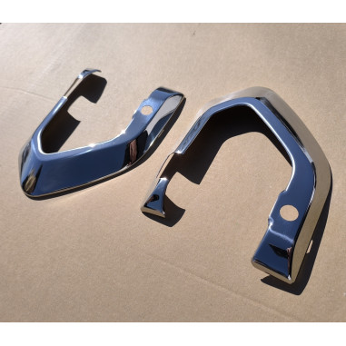 MAN TGX 21+ CHROME DOOR HANDLE COVERS - STAINLESS