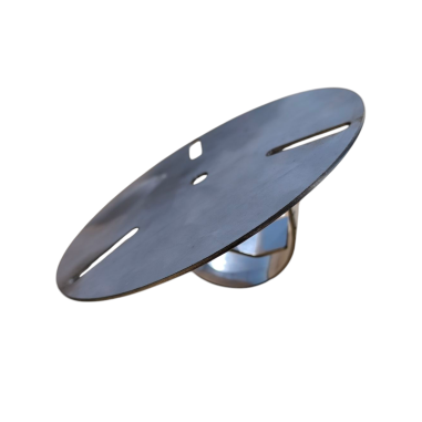 PORTAFLASH IN ACCIAIO INOX PER TUBO