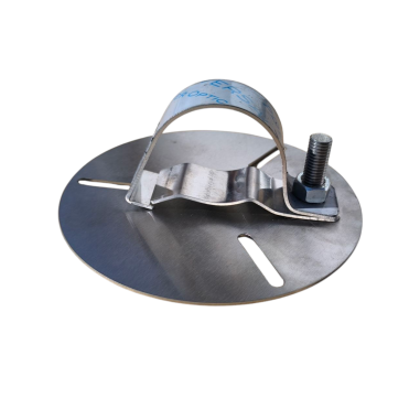 PORTAFLASH IN ACCIAIO INOX PER TUBO