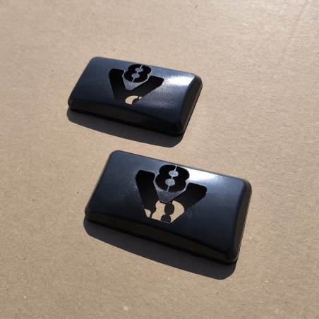 V8 SIDE MARKER LIGHT COVER FOR SCANIA (PAIR - 2 PCS).