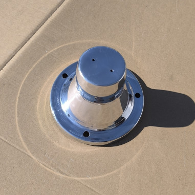 FOR SCANIA HUB COVER ALUMINUM GLOSSY