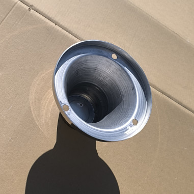 FOR SCANIA HUB COVER ALUMINUM GLOSSY