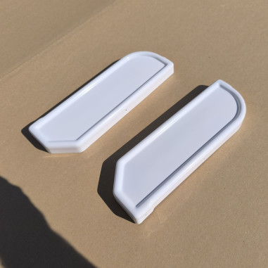 BANNER, NEON - PANNELLI LATERALI IN PLASTICA 25x8cm