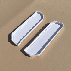 BANNER, NEON - PANNELLI LATERALI IN PLASTICA 30x8cm 2