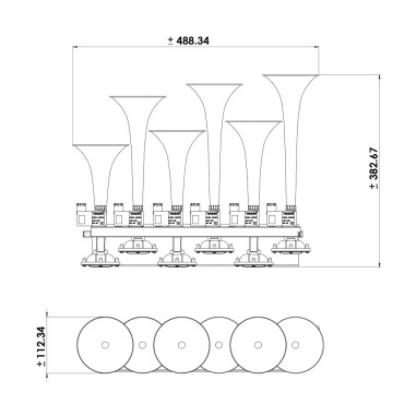 BASURI FANFARA 5.0 BÉBÉ REQUIN 24 MÉLODIES