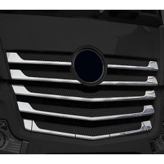 TŁOCZONY GRILL NIERDZEWNY CHROM MERCEDES ACTROS MP4 MP5