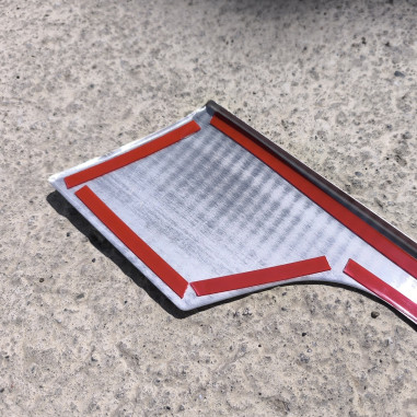 DOMBORZOTT ROZSDAMENTES KRÓM HŰTŐRÁCS MERCEDES ACTROS MP4 MP5