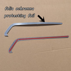 TIRAS DE LUCES PARA PARACHOQUES CROMADAS PARA DAF NGD XF XG XG+ 2