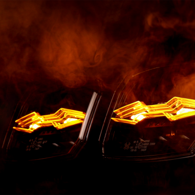 LED HEADLIGHT X-SPIDER NINJA oval L3443