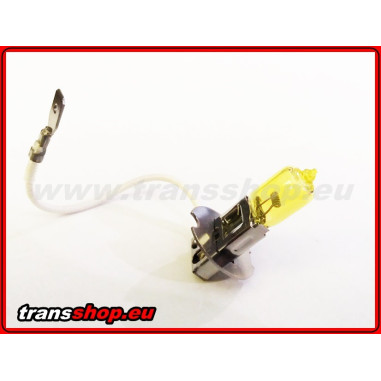 BOMBILLA DE FARO H3 AMARILLO 24V 70W