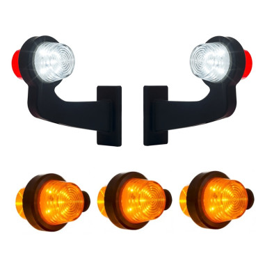 HOLLAND STÍLUSÚ LED LÖKHÁRÍTÓ LÁMPA KÉSZLET