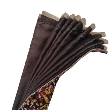 SET DANESE: TENDE IN PELUCHE GIALLE + ROTOLI + CUSCINO + DADI