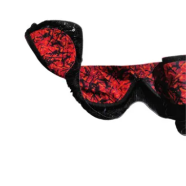 SET DANESE: TENDE IN PELUCHE ROSSE + ROTOLI + CUSCINO + DADI