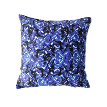 DANISH SET: BLUE PLUSH CURTAINS + ROLLS + PILLOW + DICE