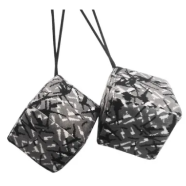 DÁNSKÁ SADA: ŠEDÉ PLYŠOVÉ ZÁVĚSY + ROLKY + POLŠTÁŘ + KOSTKY