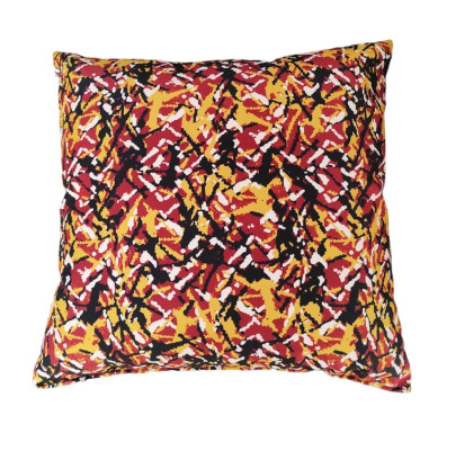 CONJUNTO DANÉS: CORTINAS DE FELPA AMARILLAS + ROLLOS + ALMOHADA + DADOS