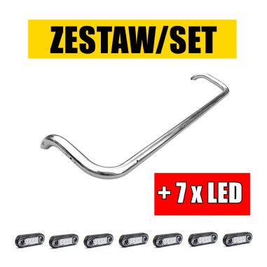 TUBO TETTO + 7x LED per SCANIA R HIGHLINE