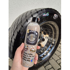 LvLUp TIRESHINE GOLD SPARK GLITTER 250ML PRÉPARATION D'ENTRETIEN DES PNEUS 2