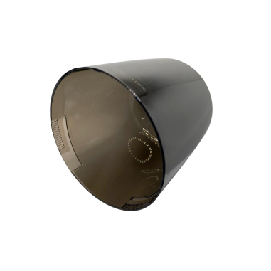 SET: HELLA KL7000 FLITSLAMP + DECORATIEVE GEROOKTE LAMPENKAP