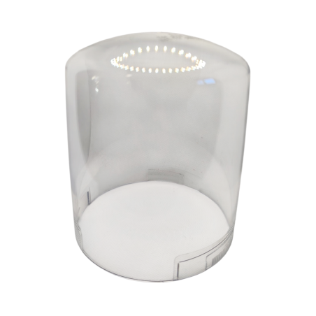 ENSEMBLE : LAMPE FLASH HELLA KL7000 + ABAT-JOUR DÉCORATIF BLANC