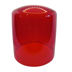 SET: HELLA KL7000 FLASH LAMP + DECORATIVE RED LAMPSHADE 2