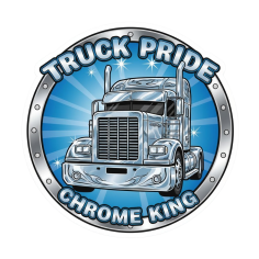 ADESIVO "TRUCK PRIDE CHROME KING" 8 CM
