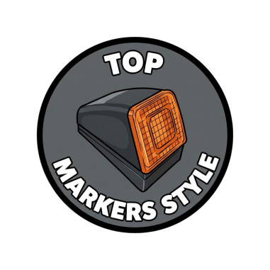 ADESIVO "TOP MARKERS STYLE" 8CM