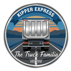 NAKLEJKA "KIPPER EXPRESS" 8CM