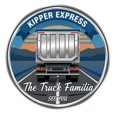 STICKER "KIPPER EXPRESS" 8CM
