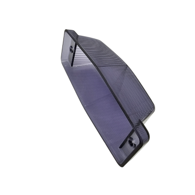 Abat-jour fumé pour brûleur double