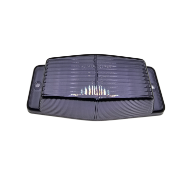 Abat-jour fumé pour brûleur double