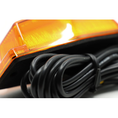 OMNIUS DOUBLE BURNER LED ORANGE LAMP