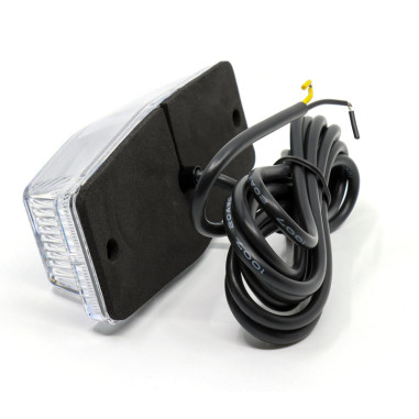 LAMPA OMNIUS DOUBLE BURNER BIAŁY KLOSZ/POMARAŃCZOWY LED