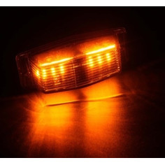 OMNIUS DUBBELE BRANDERLAMP, ROOKKLEURIG MET TWEE KLEUREN 2