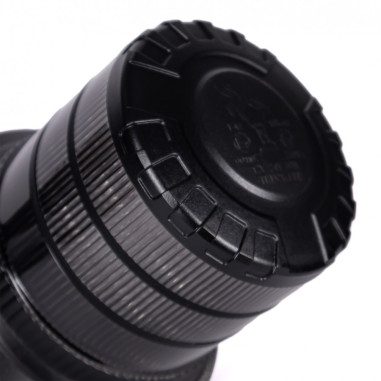 Lampe torche LED X SPIDER 2 orange avec abat-jour fumé et aimant