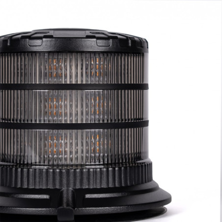 LAMPADA LED X SPIDER 2 ARANCIONE FLASH CON PARALUME FUMÉ MAGNETE