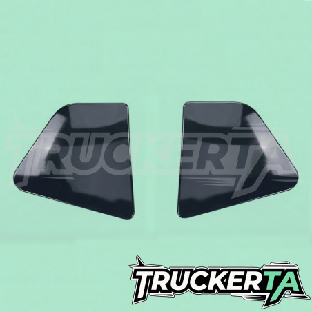 PER VOLVO FH4 FH5 VETRO LATERALE NERO NICCHIE PER FINESTRINI INTERNI