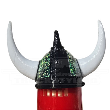 VIKINGHELM GROENE PLUCHE DEENSE VOOR POPPY LUCHTVERFRISSER