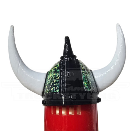 VIKING KACIGA ZELENI PLIŠANI DANSKI ZA OSVJEŽIVAČ ZRAKA S MAKOM