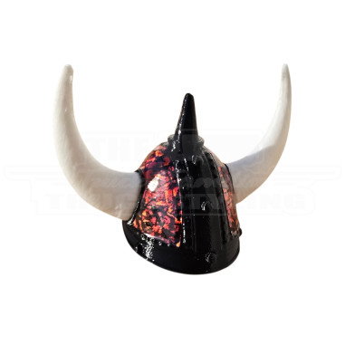 VIKING HELMET RED DANISH PLUSH FOR POPPY AIR FRESHENER
