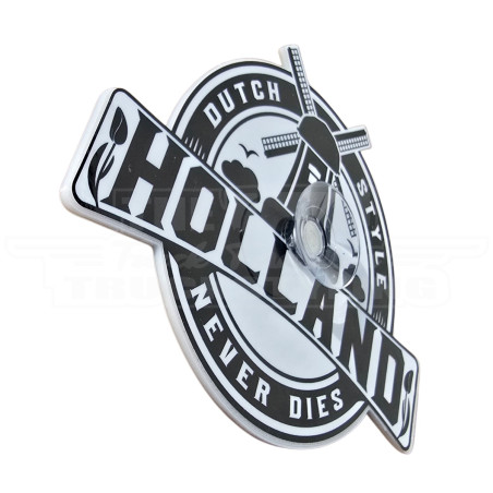 HOLLAND  DUTCH STYLE NEVER DIES DECORAZIONE DEL VETRO