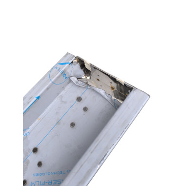 PARAURTI RIMORCHIO IN ACCIAIO INOX CROMATO