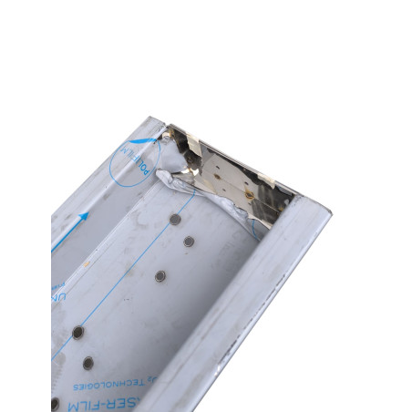 PARAURTI RIMORCHIO IN ACCIAIO INOX CROMATO