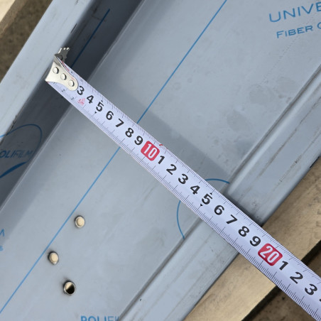 PARAURTI RIMORCHIO IN ACCIAIO INOX CROMATO