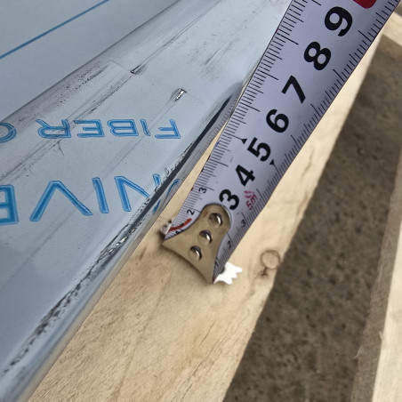 ZDERZAK NIERDZEWNY NACZEPA CHROM